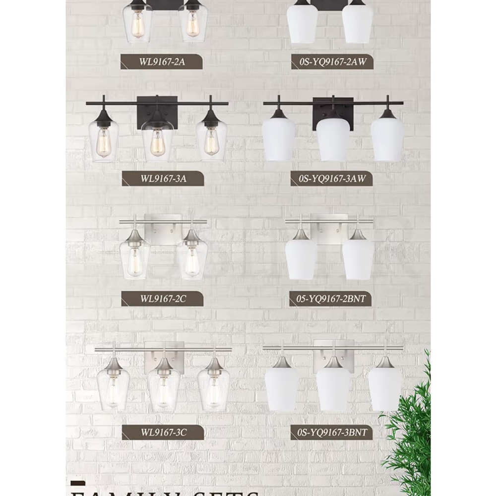 Modern White and Silver Bathroom Vanity Light. Home decor. - Picture 7 of 11